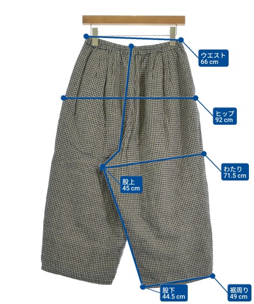 Samansa Mos2（サマンサモスモス）クロップドパンツ 黒 サイズ:F レディース/2200607578034