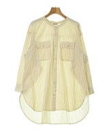 Samansa Mos2（サマンサモスモス）カジュアルシャツ 黄 サイズ:F レディース/2200632357079