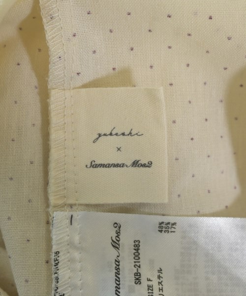 Samansa Mos2（サマンサモスモス）ワンピース 白 サイズ:F レディース/2200643328143