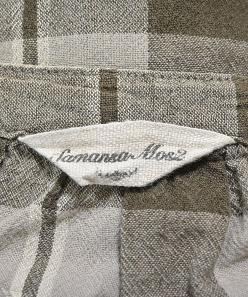 Samansa Mos2（サマンサモスモス）カジュアルシャツ グレー サイズ:F レディース/2200611517012