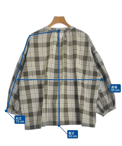 Samansa Mos2（サマンサモスモス）カジュアルシャツ グレー サイズ:F レディース/2200611517012