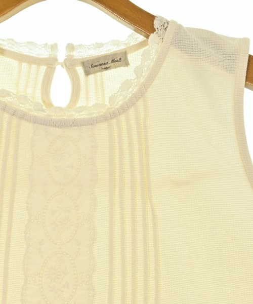 Samansa Mos2（サマンサモスモス）Tシャツ・カットソー 白 サイズ:F レディース/2200611517043