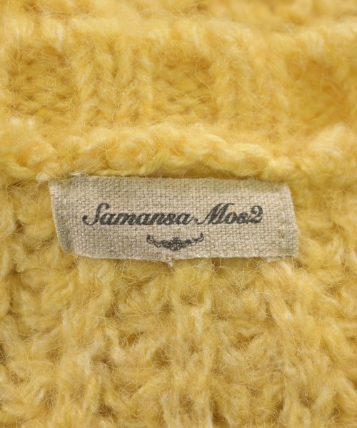 Samansa Mos2（サマンサモスモス）ニット・セーター 黄 サイズ:F レディース/2200612847019