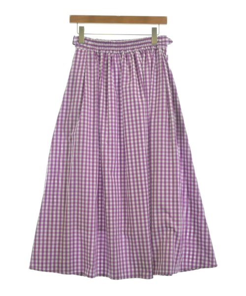 Samansa Mos2（サマンサモスモス）ロング・マキシ丈スカート 紫 サイズ:F レディース/2200615882666