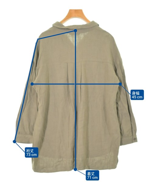 Samansa Mos2（サマンサモスモス）ブラウス カーキ サイズ:F レディース/2200614982022