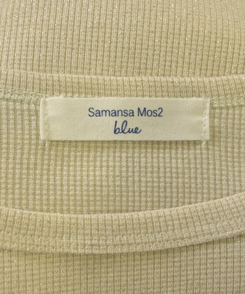 Samansa Mos2（サマンサモスモス）Tシャツ・カットソー ベージュ サイズ:F レディース/2200625351107