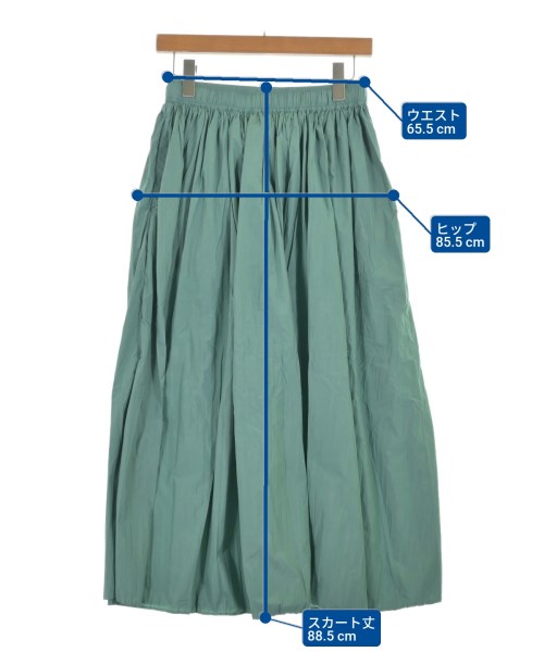 Samansa Mos2（サマンサモスモス）ロング・マキシ丈スカート 緑 サイズ:F レディース/2200617909064