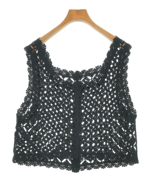 Samansa Mos2（サマンサモスモス）ベスト 黒 サイズ:F レディース/2200621961058