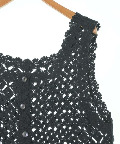 Samansa Mos2（サマンサモスモス）ベスト 黒 サイズ:F レディース/2200621961058