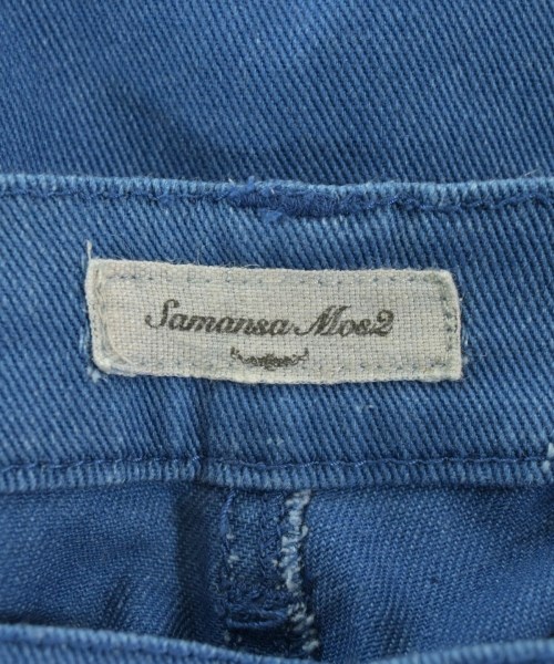 Samansa Mos2（サマンサモスモス）デニムパンツ 青 サイズ:L レディース/2200608266022
