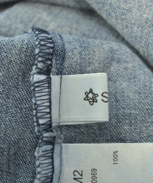 Samansa Mos2（サマンサモスモス）カジュアルシャツ 青 サイズ:F レディース/2200612289031