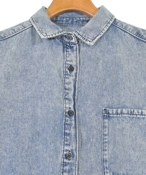 Samansa Mos2（サマンサモスモス）カジュアルシャツ 青 サイズ:F レディース/2200612289031