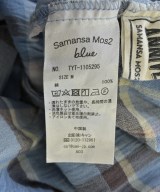Samansa Mos2（サマンサモスモス）シャツワンピース 青 サイズ:M レディース/2200605860032