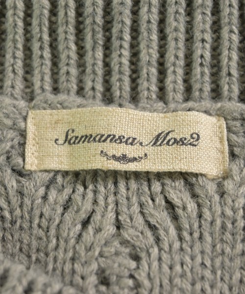 Samansa Mos2（サマンサモスモス）ベスト/ノースリーブ グレー サイズ:F レディース/2200618363049