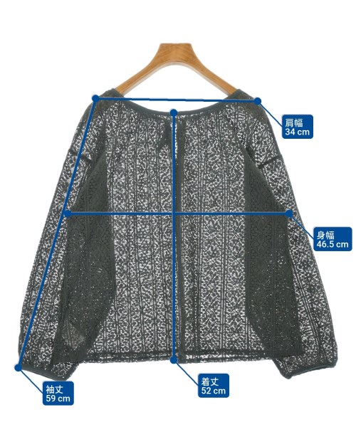 Samansa Mos2（サマンサモスモス）ブラウス グレー サイズ:F レディース/2200606128094