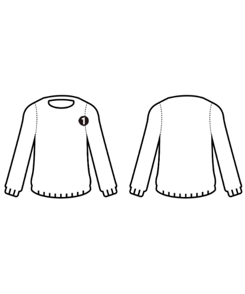 Samansa Mos2（サマンサモスモス）ニット・セーター 白 サイズ:F レディース/2200669055016