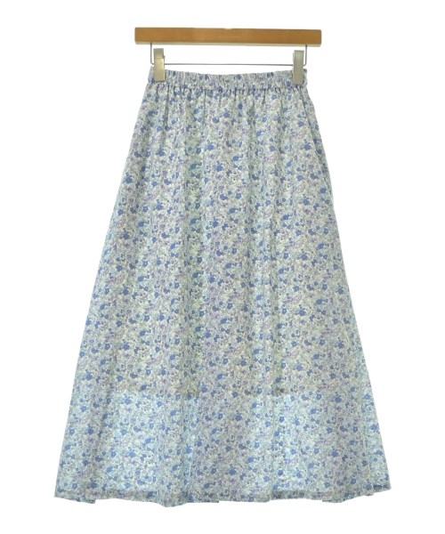 Samansa Mos2(サマンサモスモス)ロング・マキシ丈スカート 青 サイズ:F/2200669066012