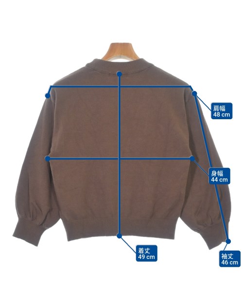 Samansa Mos2（サマンサモスモス）ニット・セーター 茶 サイズ:F レディース/2200675552066