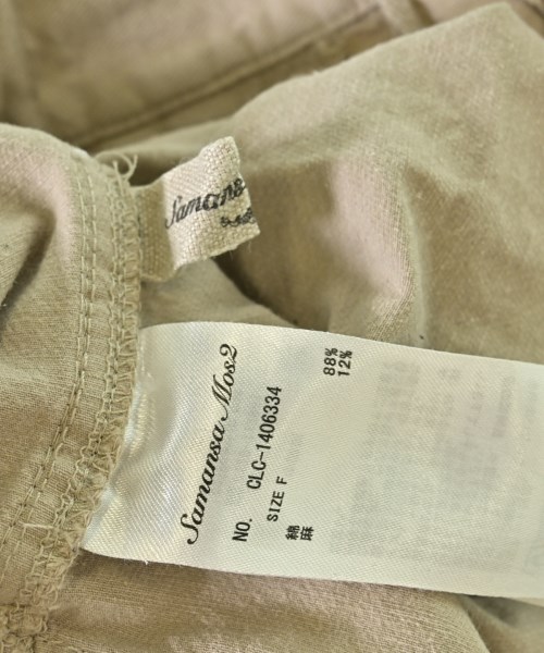 Samansa Mos2（サマンサモスモス）カーゴパンツ ベージュ サイズ:F レディース/2200677344027