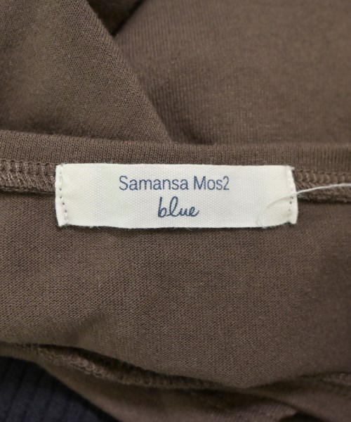 Samansa Mos2（サマンサモスモス）Tシャツ・カットソー 茶 サイズ:F レディース/2200673310026