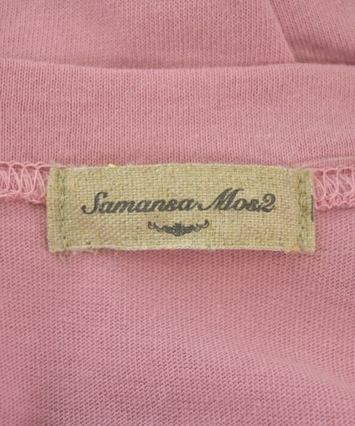 Samansa Mos2（サマンサモスモス）Tシャツ・カットソー ピンク サイズ:F レディース/2200681502086