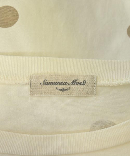 Samansa Mos2（サマンサモスモス）Tシャツ・カットソー 白 サイズ:F レディース/2200685390054