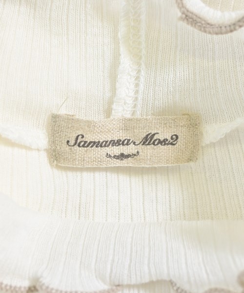 Samansa Mos2（サマンサモスモス）Tシャツ・カットソー 白 サイズ:F レディース/2200692968475