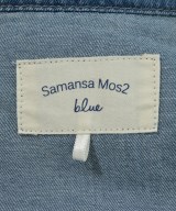 Samansa Mos2（サマンサモスモス）シャツワンピース 青 サイズ:F レディース/2200692119013
