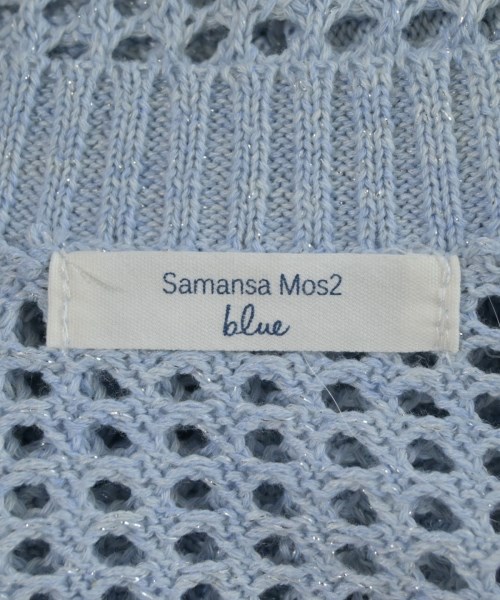 Samansa Mos2（サマンサモスモス）カーディガン 青 サイズ:F レディース/2200649055074