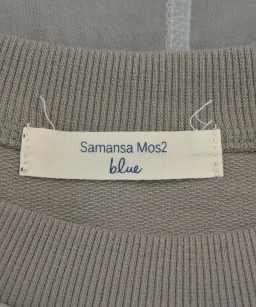 Samansa Mos2（サマンサモスモス）スウェット 青 サイズ:F レディース/2200649055081