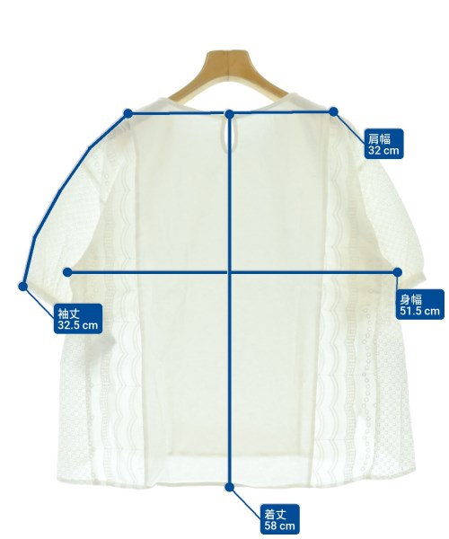 Samansa Mos2（サマンサモスモス）ブラウス 白 サイズ:F レディース/2200650307032