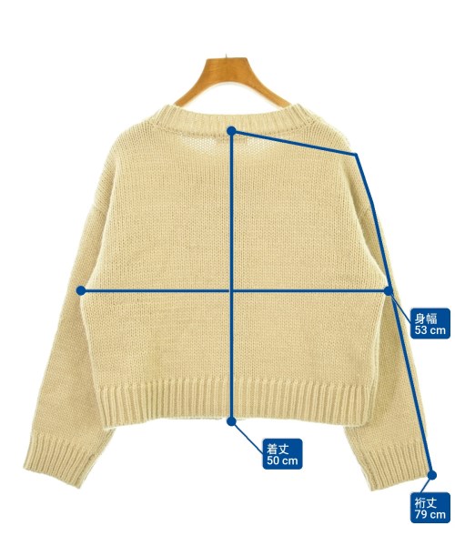 Samansa Mos2（サマンサモスモス）カーディガン ベージュ サイズ:F レディース/2200650307070