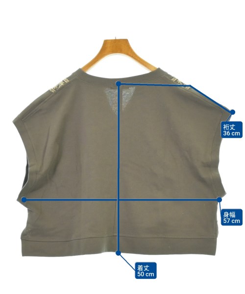 Samansa Mos2（サマンサモスモス）Tシャツ・カットソー グレー サイズ:F レディース/2200650307087