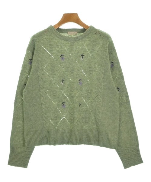 Samansa Mos2(サマンサモスモス)ニット・セーター 緑 サイズ:F/2200651003032