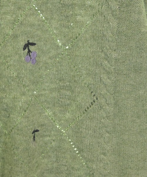 Samansa Mos2（サマンサモスモス）ニット・セーター 緑 サイズ:F レディース/2200651003032