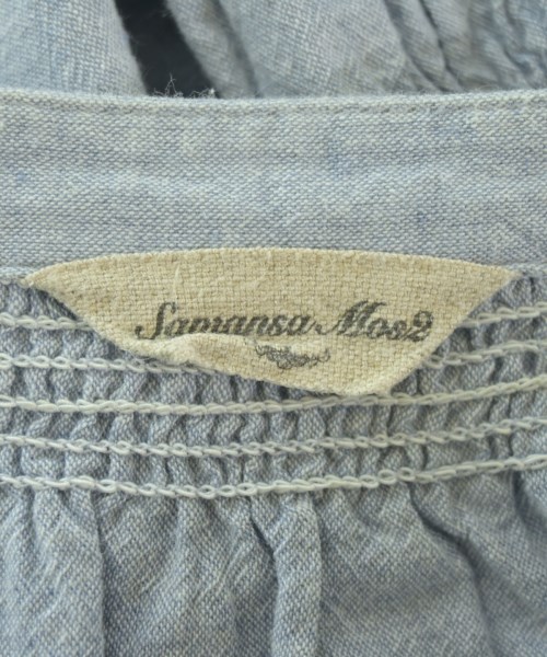 Samansa Mos2（サマンサモスモス）ブラウス 青 サイズ:F レディース/2200648870043