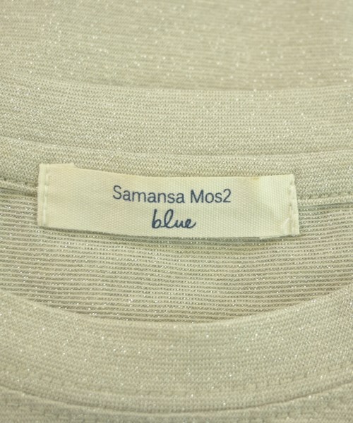Samansa Mos2（サマンサモスモス）Tシャツ・カットソー グレー サイズ:F レディース/2200651659123