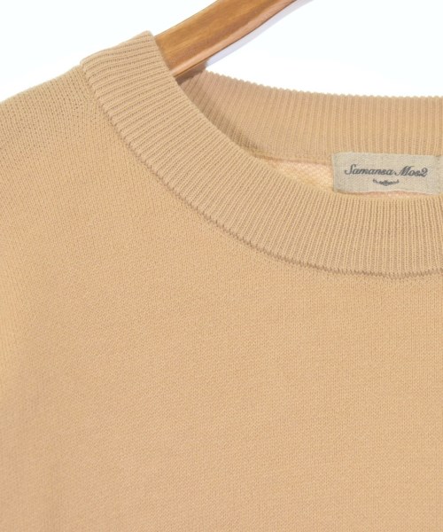 Samansa Mos2（サマンサモスモス）ニット・セーター ベージュ サイズ:F レディース/2200646565057