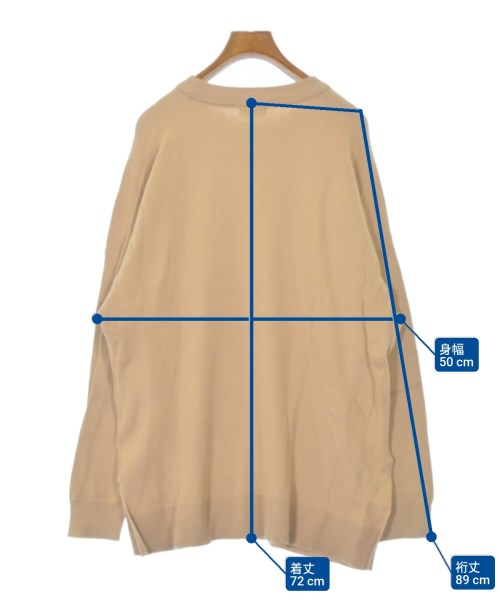 Samansa Mos2（サマンサモスモス）ニット・セーター ベージュ サイズ:F レディース/2200646565057