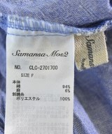 Samansa Mos2（サマンサモスモス）カジュアルシャツ 青 サイズ:F レディース/2200711343030