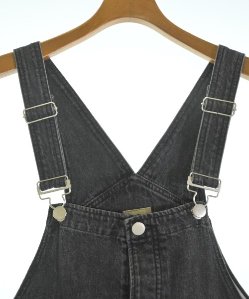 Samansa Mos2（サマンサモスモス）オールインワン/サロペット 黒 サイズ:F レディース/2200634134036