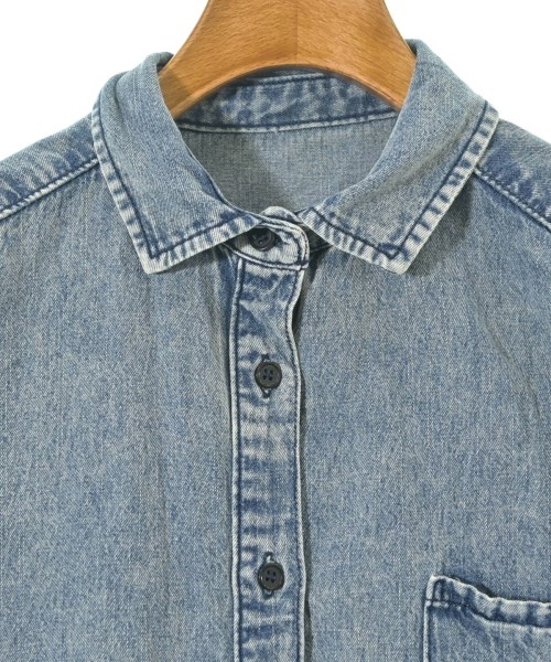 Samansa Mos2（サマンサモスモス）カジュアルシャツ 青 サイズ:F レディース/2200634134050