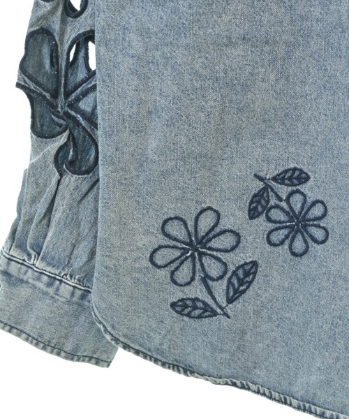 Samansa Mos2（サマンサモスモス）カジュアルシャツ 青 サイズ:F レディース/2200634134050