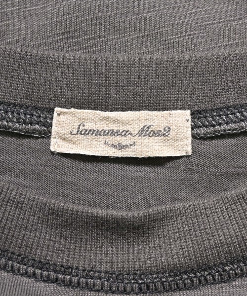 Samansa Mos2（サマンサモスモス）Tシャツ・カットソー グレー サイズ:F レディース/2200634134104