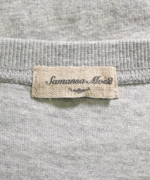 Samansa Mos2（サマンサモスモス）Tシャツ・カットソー グレー サイズ:F レディース/2200634134128