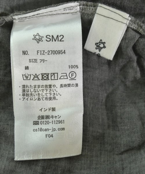 Samansa Mos2（サマンサモスモス）カジュアルシャツ グレー サイズ:F レディース/2200634134173