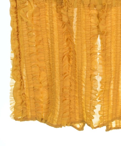 Samansa Mos2（サマンサモスモス）ロング・マキシ丈スカート 黄 サイズ:F レディース/2200634134197