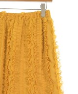 Samansa Mos2（サマンサモスモス）ロング・マキシ丈スカート 黄 サイズ:F レディース/2200634134197