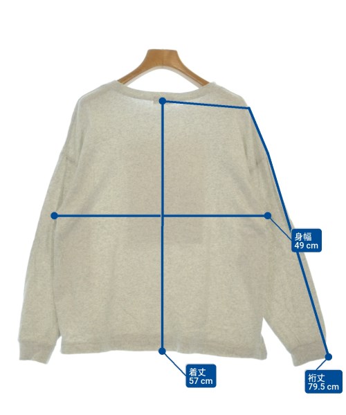 Samansa Mos2（サマンサモスモス）Tシャツ・カットソー グレー サイズ:F レディース/2200634134203