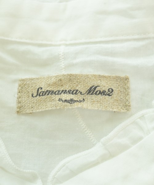 Samansa Mos2（サマンサモスモス）ブラウス 白 サイズ:F レディース/2200634973024